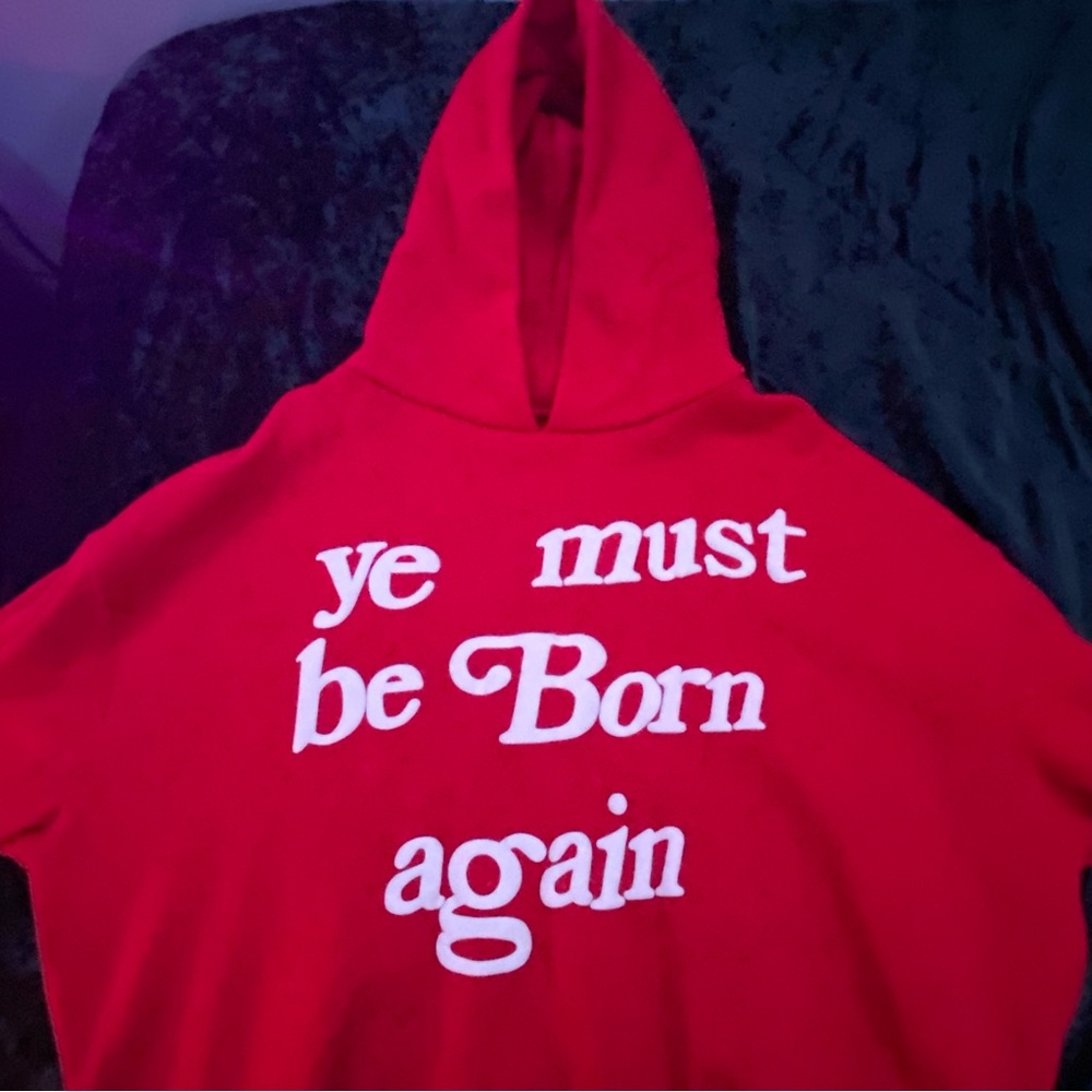 ye must be born again hoodie